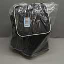 Petskd Top-Expandable Pet Carrier 18x11x11 Inches Delta American United Airline Approved, Soft-Sided Carrier for Small Cats and Dogs with Locking Safety Zippers and Anti-Scratch Mesh (Black)