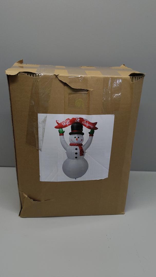 CHRISTMAS DECOR, Snow Man, 142x68
