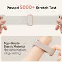 Braided Stretchy Nylon Band Compatible for Apple Watch Bands Women Men