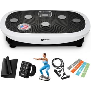 Lifepro Rumblex 4D Vibration Plate Exercise Machine with 7 Training Modes