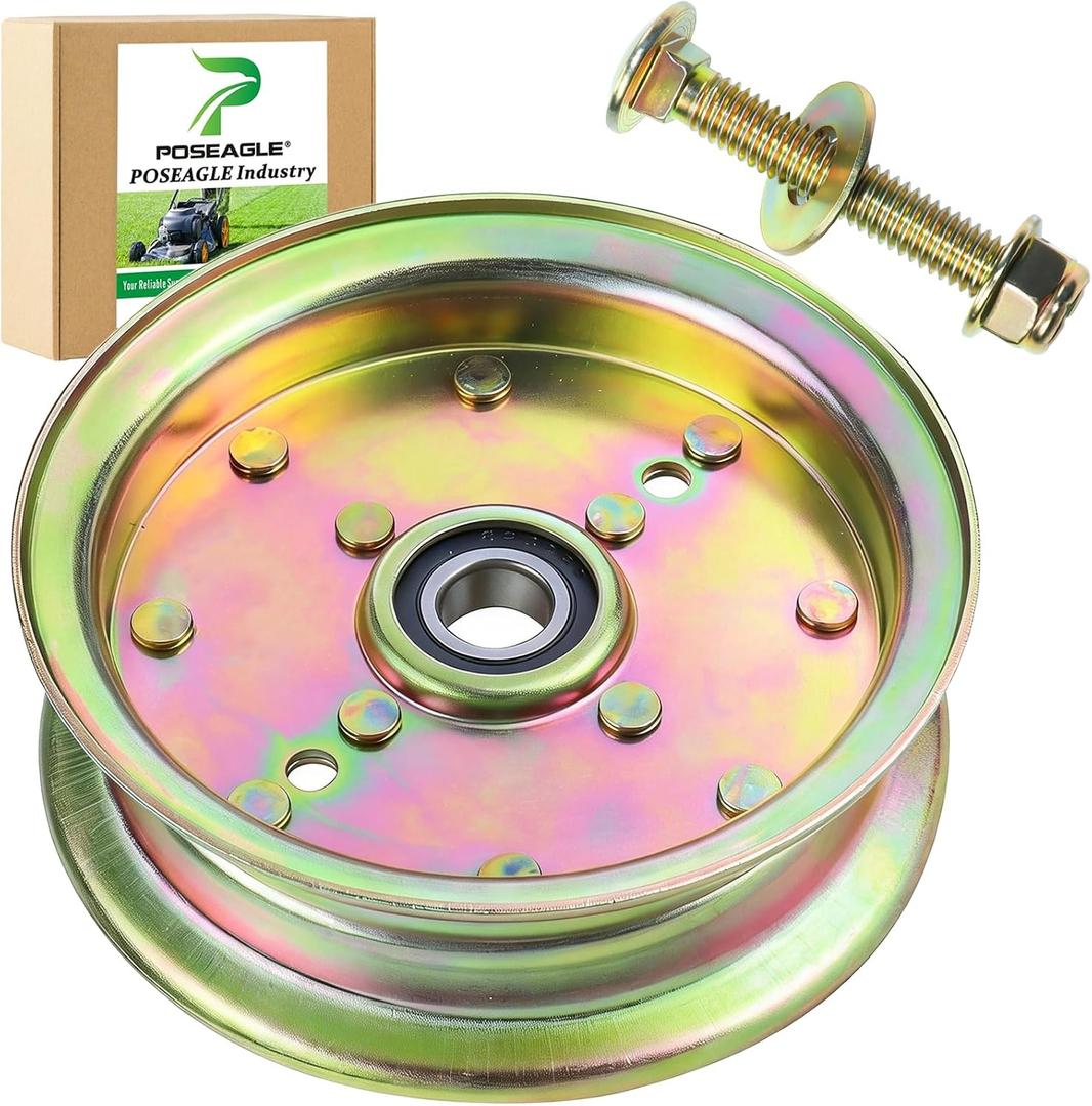 539132728 Idler Pulley Replaces 589766102 Husqvarna Idler Pulley 589766101 539112196 539131148 for Husqvarna 46" 48" 61" 54" Z246 RZ4623 MZ61 MZ6128 MZ52 MZ54 RZ46i RZ4824f Z248f Decks