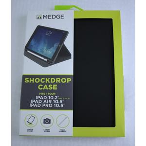 Leather Case for iPad Pro 12.9" 3-6th Gen (2018-2024), with Pencil Holder&Buckle, Auto Wake/Sleep, Adjustable Stand, Black