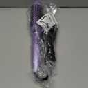 1.5 Inch Thermal Brush Blowout with 5 Temp Settings, Universal Voltage Hair Curling Iron, Ceramic Ionic Thermal Round Curling Brush Suitable for Medium and Long Hair, Purple