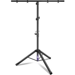 DJ Light Stand Heavy Duty Par Can Tripod T-Bar Stage Lights Stand Adjustable 39-100 Inch DJ Lighting Tripod Mount