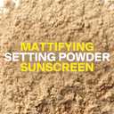 Supergoop! (Re) setting Face Powder SPF 35 - Broad Spectrum Mineral Sunscreen - 0.15 oz - Shine Control, Matte Finishing, On-the-Go Sun Protection