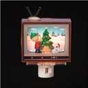 Roman Peanuts TV Christmas Tree Decorating Night Light 5 Inch