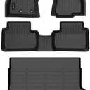 Automotive Floor Mats & Cargo Liner for 2025-2026 Forester Hybrid (Not Fit Gas/Wilderness) (with Harman Kardon Premium Audio) All Weather Protection Full Set- Black