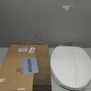 Bemis 170 Durable Plastic Toilet Seat, Elongated, White