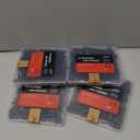 50 PCS Universal Nylon Cable Tie Buckle for Car,Heavy Duty Self-Locking Zip Ties Holder with Pin & Button Design,Self-Locking Ties Holder,Bumper Retainer Clips Car Rivets Fasteners for Auto Repairing, 4 Pack 