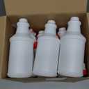 Eccliy 12 Pcs 16 Oz Plastic Spray Bottle, Adjustable Empty Reusable Sprayer for Cleaning, Planting, Water, Bathroom and Kitchen, BBQ, Commercial and Residential(Red,Original)