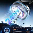 Phone Holder for Car Suction Cup Phone Mount Mag-safe 360 Rotatable Lock[89+LBS Strongest Suction 2800gf Magnetic]Foldable Vacuum Magnetic Phone Stand for iPhone 17 Pro Max/Air/16/Gym/Bathroom Mirror