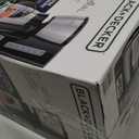 BLACK+DECKER 12 Cup Thermal Programmable Coffee Maker with Brew Strength and VORTEX Technology, Black/Steel, CM2046S