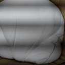 Mellow Puff Pillow Cooling Ice Silk Bed Pillow, Back & Stomach Sleepers | Fluffy Goose Down Alternative Fill, Hypoallergenic & Machine Washable Pillow for Side, Baby Blue, Lightweight Summer Quilt