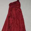 One Sided Shoulder Silk Dress s