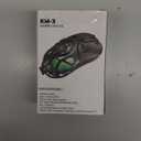 Wireless Gaming Mouse, Tri-Mode 2.4G/USB-C/Bluetooth 5.3 RGB Wireless Mouse, 10000 DPI, 60Hrs Battery, Ultra-Light Ergonomic Design, Rechargeable Computer Mice Compatible with PC Mac Laptop