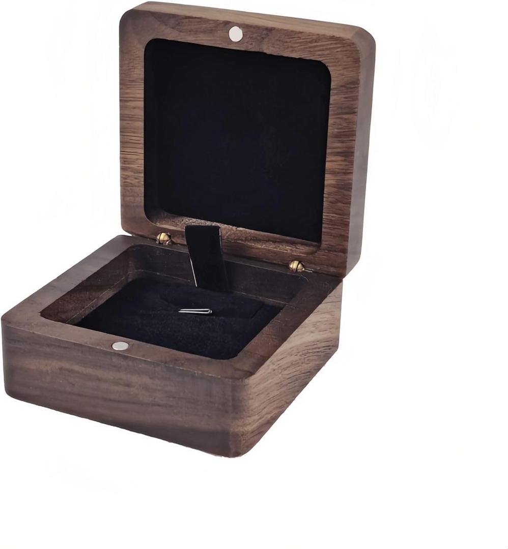 Wooden necklace box necklace gift box for her necklace case men small necklace boxes for jewelry gift necklace jewelry gift boxes wooden pendant box Anniversary Birthday Christmas Gift Box