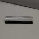 Bostitch Office Premium 3 Hole Punch, 12 Sheet Capacity, Metal, Rubber Base, Easy-Clean Tray, Silver