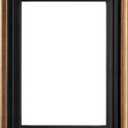 Creative Mark Illusions Floater Frame For 3/4" Deep Canvases - 16x20 Antique Gold - No Glass or Backing - Wood Composite Floating Illusion Frame for Canvas Paintings- With Hanging Hardware