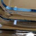 8-Piece Deep Glass Baking Dish Set with Plastic lids,Rectangular Glass Bakeware Set with Lids, Baking Pans for Lasagna, Leftovers, Cooking, Kitchen, Freezer-to-Oven and Dishwasher, Gray