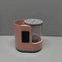 3 IN 1 Electric Makeup Brush Cleaner Machine With Makeup Brush DryerHolderPortable Automatic USB Cosmetic Brushes Cleaner Tool for All Size Beauty Makeup Brush Set,Eyeshadow, Blush Brush (Rose Pink)