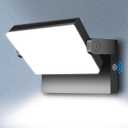 ledmo 150W LED Outdoor Wall Pack Light with Dusk to Down Photocell 360 Rotatable Head Commercial Security Light 21000lm IP68 5000k Floodlight Fixtures for Yard Building Barn Warehouse Shop