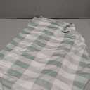 6FT Wedding Arch Backdrop Cover Seamless Checkered Light Sage Green Spandex Fitted Round Top Backdrop Stand Cover for Ceremony Banquet Birthday Party Decor (Color3)