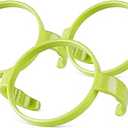 Botabee Baby Bottle Handle Grip for Comotomo 5 Ounce and 8 Ounce Silicone Bottles - Pack of 3 (Green)