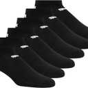 PUMA Women's 6 Pack Runner Socks (Black)