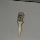 Curl Defining Brush,2024 Curly Hair Brush,Vented Hair Brush for Detangling, Shaping and Defining Curls For Women and Men Less Pulling (Beige)