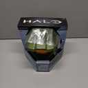Halo Master Chief Helmet for Kids, Official Halo Infinite Costume Accessory, Single Child Size Full Helmet with Visor, Green & Gold
