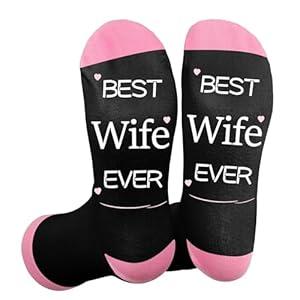 nuozodki Mothers Day Gifts for Wife, Stocking Stuffers for Adults, Valentines Day Gifts for Wife Birthday Gift Ideas, Socks for Women, Christmas Gifts for Wife, Wife Christmas Gift Ideas