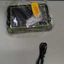 120W Solar Rechargeable Work Light, Portable Flood Light with Stand, 144 LED 10000LM Led Work Light with 4 Modes, IP66 Waterproof Outdoor Working Light for Emergency Repair Mechanic Camping (Army Green)