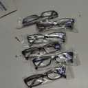 Gaoye Reading Glasses for Women, 6 pack Fashion Readers for Women Men Spring Hinge Eye Glasses, Blue Light Reading Glasses