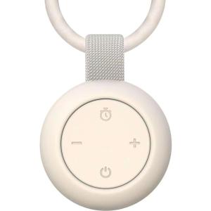 Portable Baby Sound Machine [White Noise for Babies Kids Adults][Timer Function][12 Soothing Sounds][Sleep Soother] 15 Hours Battery Life, Travel,Registry,Gifts,Shower,Clips on Baby Stroller