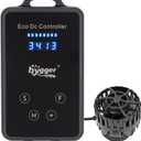 hygger Quiet Magnetic Aquarium Wave Maker, 2600GPH DC 24V Powerhead with Digital Led Display Controller, Submersible Water Inverter Circulation Pump for Fish Tank 26-55 Gallon