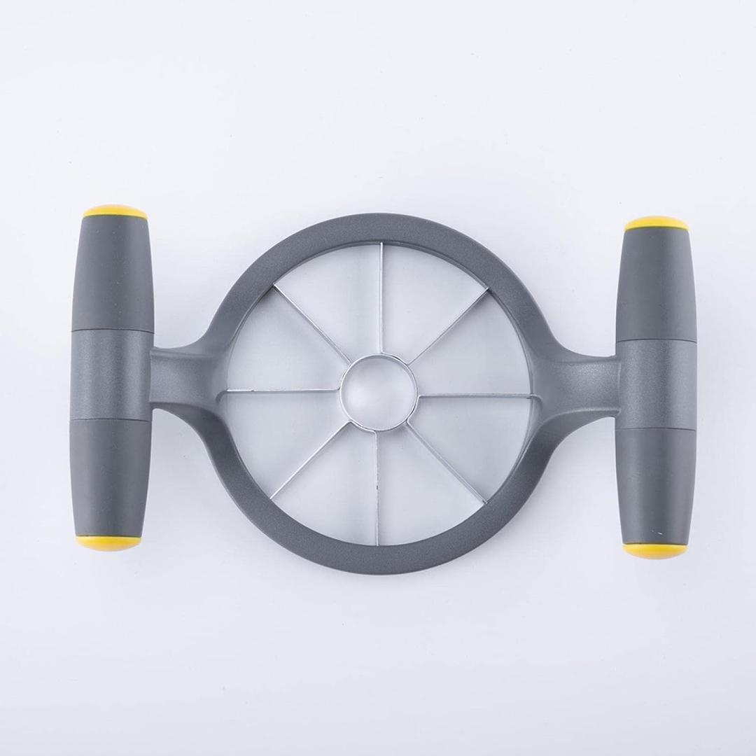 Good Cook Pro  Apple Slicer Corer Fruit Peeler Slicer Mango Cutter Corer Fruit and Vegetable Peeler - Kitchen Fruit Tools Grey 3 Pack
