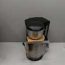 BLACK+DECKER 12 Cup Thermal Programmable Coffee Maker with Brew Strength and VORTEX Technology, Black/Steel, CM2046S