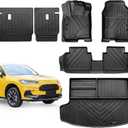 Custom Fit for 2023 2024 2025 2026 Honda HR-V Floor Mats and Cargo Liner Full Set All Weather TPE Rubber Protection Mat Honda HRV Accessories (Floor Mats+Cargo Liner+Backrest Mat)