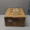 Ohniyou Ceiling Fans with Lights, 52'' Low Profile Ceiling Fan with Light and Remote/APP Control, Modern Flush Mount Ceiling Fan for Indoor Bedroom Living Room, Dimmable, Qiuet DC Motor, Black