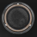2 x Microwave Turntable Ring, OD 8.74in Rubber Microwave Oven Tray Roller Ring Spinner 0.59in Roller with Rotating Core Glass Plate Support Holder for Smooth Heating Replacement Parts