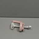 Papablic 32oz Wide Mouth Mason Jar Pour Spout Lid with Mixing Handle & Flip Locking Spout for Mixing Formula/Breastmilk/Protein Powder/Coffee, Pink