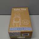 Baby Tula Lite Ripstop Nylon Compact Baby Carrier, Lightweight & Ergonomic Carrier for Travel w/Convenient Storage Hip Pouch, Multiple Carrying Positions for 12lbs to 30lbs - Beyond (Steel Blue/Dash)