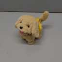 Hopearl Walking Dog Golden Retriever Interactive Electronic Pet Plush Toy Puppy Woof and Moving Animated Nodding Head Gifts for Toddlers Birthday, Brown, 7''