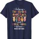Mother Baby Nurse Best Postpartum Nurse Mom Baby Nurse T-Shirt, Navy L