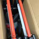 Steel Ladder Ball Game Set with 6 Bolas Assembly-Free Ladder Toss Includes Scorekeeper and Carry Case Yard Outdoor Games for Adults & Family (Flag)