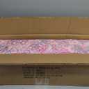 American Mahjong Game Set, 166 Pink Tiles (1.2), 4 All-in-One Color Rack/Pushers & Drawstring Bag, Complete Mahjong Sets with Pink Printed Carrying Bag and Mahjong Tile Set Accessories