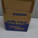 JOLLY CHEF 200 Pack Disposable Paper Napkins, Soft Bathroom Napkins for Guests, 2-Ply White Paper Hand Towels for Halloween, Wedding, Thanksgiving