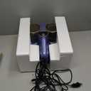 Mattress Vacuum Cleaner, 16kPa Bed Vacuum Cleaner with 253.7nm UV-C Light, Ultrasonic & 140 Heating, Dual Cup & Widen Suction Port Handheld Vacuums for Bed, Sofa, Couch, Crib (500W, Corded) (Bluish Purple)