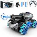 4DRC Y1 RC Truck That Shoots, Drift Gesture Car, RC Monster Truck Scale Water Bullet Shooting, All Terrain 4WD Battle Stunt Car with 360Rotating, Lights Music for Birthday Gifts Kids Age 4-7 8-12 yr