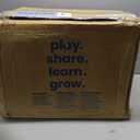 ECR4Kids 4-Station Sand and Water Adjustable Play Table, Sensory Bins, Navy/Powder Blue